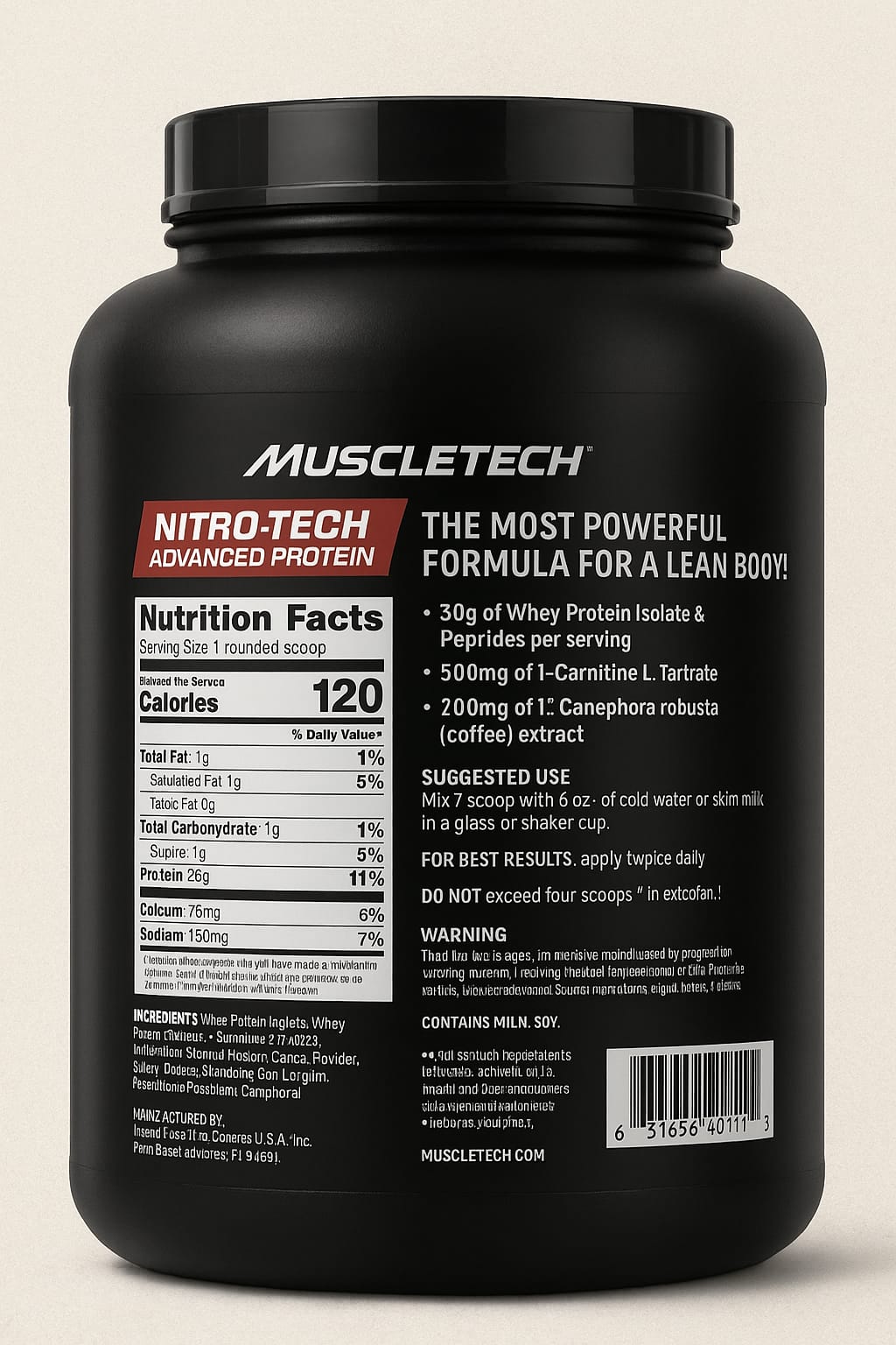 NITROTECH Ripped Whey
